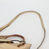 Miu Miu Madras Convertible Compartment Tote Leather