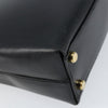 Salvatore Ferragamo Gancini Convertible Top Handle Leather