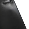 Hermes Kelly Black Box Calf with Gold Hardware