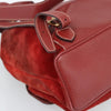 Gucci Vintage Bamboo Suede