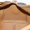 Christian Dior Vintage Honeycomb Boston Canvas and Leather