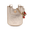 Secondhand Versace Metallic Leather La Medusa Chain Lipstick Holder
