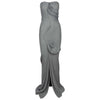 Secondhand Vivienne Westwood Grey Strapless Gown- '10s