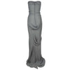 Secondhand Vivienne Westwood Grey Strapless Gown- '10s