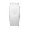 Secondhand Vivienne Westwood White Cotton Skirt and Jacket Set - '10s