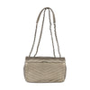 Secondhand Chanel Embellished 'Chain Sequins' Chevron Flap Bag - '10s