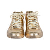 Secondhand Jimmy Choo Belgravia Metallic Gold Sneakers - '10s
