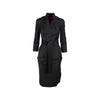 Secondhand Vivienne Westwood Wool Dark Grey Dress - '10s