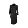 Secondhand Vivienne Westwood Wool Dark Grey Dress - '10s