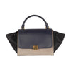 Secondhand Celine Tri-color Trapèze Bag - '10s