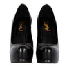 Secondhand Saint Laurent Black Leather Pumps - '20s