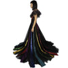 Secondhand Gucci Embroidered Sequin Tulle Gown - '10s