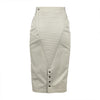 Secondhand Alaïa Draped Blazer and Pencil Skirt - ‘80s