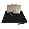 Secondhand Chanel Embellished 'Chain Sequins' Chevron Flap Bag - '10s