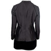 Secondhand Valentino Silk and Velvet Dress with Pleated Jacket - '80s