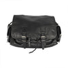 Secondhand Saint Laurent Black Leather Crossbody Messenger Bag - '00s