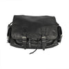 Secondhand Saint Laurent Black Leather Crossbody Messenger Bag - '00s