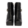 Secondhand Fendi Black Leather Ankle Boots with Heels - '20s