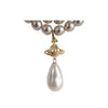 Secondhand Vivienne Westwood Three Row Pearl Drop Choker - '20s