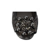 Secondhand Miu Miu Embellished Cap Toe Ballet Flats - '00s
