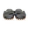 Secondhand Chanel Lambskin Braided Mule Sandals - '10s