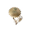 Secondhand Vivienne Westwood Rare Loelia Earrings with Pearl - '10s
