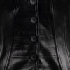 Secondhand Boned Bustier Leather Blazer - '90s