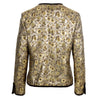 Secondhand Valentino Night Floral Brocade Jacket and Dress Suit - '80s
