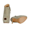 Secondhand Suede Gray Ankle Boots - '20s