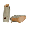 Secondhand Suede Gray Ankle Boots - '20s