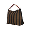 Secondhand Striped Hobo Bag - '10s