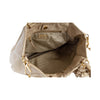 Secondhand Prada Beige Leather Hobo Handbag with Strap - '10s