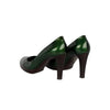 Secondhand Sergio Rossi Rounded Toe Patent Pumps - '00s