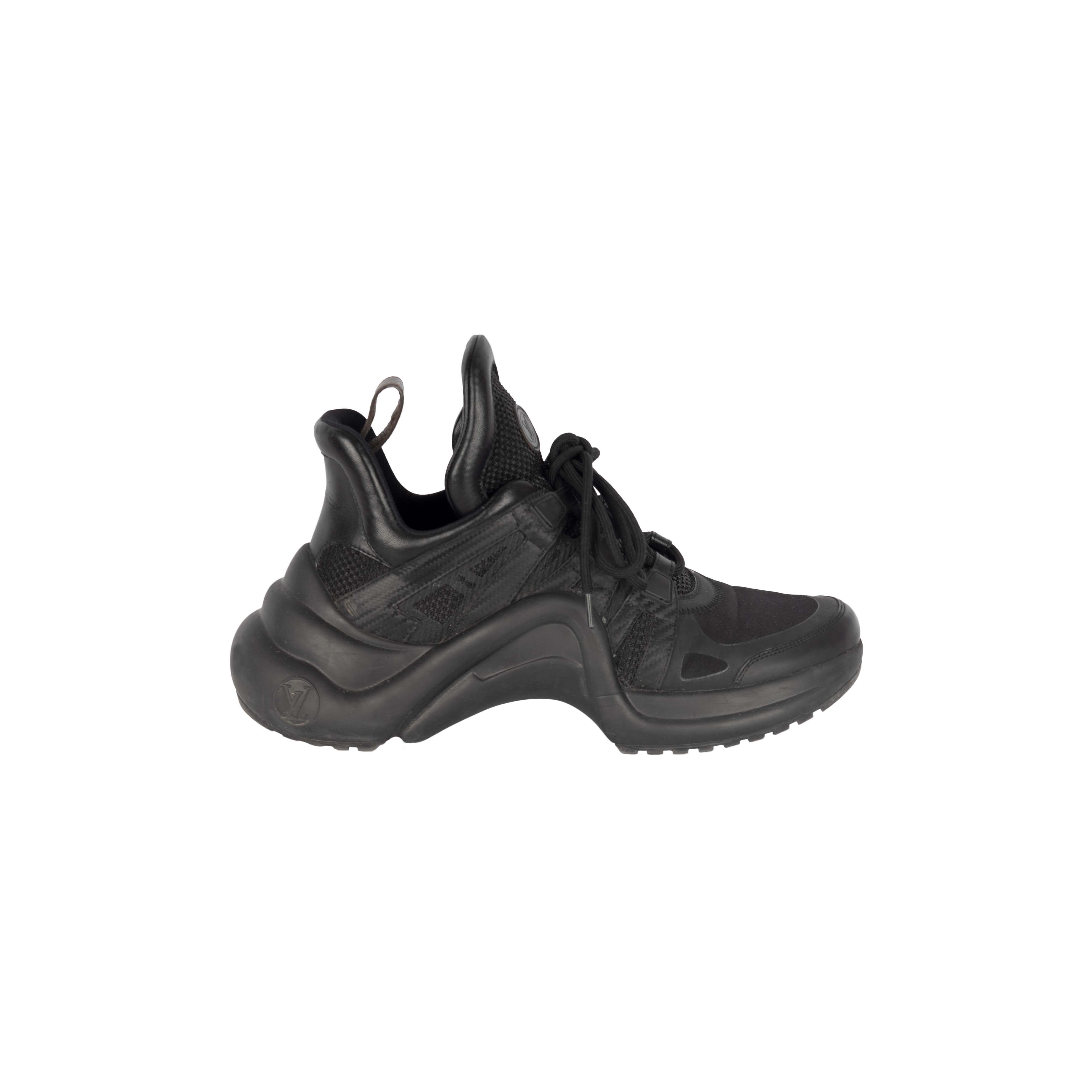 Louis Vuitton, Shoes, Women Size 8 Louis Vuitton Lv Archlight Black White  Sneaker