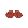Secondhand Chanel Double Strap Camellia Sandals - '10s