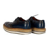 Secondhand Bicolor Perforated Espadrille Sneakers - '10s