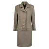 Secondhand Valentino Suit with Gold Details and Midi Skirt - '90s