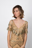 Secondhand Gianfranco Ferré Studded Long Dress - '80s