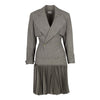 Secondhand Alaïa Micro Houndstooth Suit & Pleated Skirt - '80s