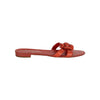 Secondhand Chanel Double Strap Camellia Sandals - '10s
