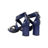 Secondhand Louis Vuitton Calfskin Westbound Block-heel Sandals - '10s
