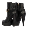 Secondhand Fendi Black Leather Ankle Boots with Heels - '20s