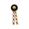 Secondhand Chanel Vintage Brooch with Chain - '80s