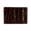 Secondhand Gianni Versace Vintage Crocodile Embossed Handbag - '90s