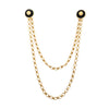 Secondhand Chanel Vintage Brooch with Chain - '80s