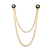Secondhand Chanel Vintage Brooch with Chain - '80s