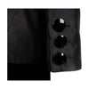 Secondhand Valentino Silk and Velvet Dress with Pleated Jacket - '80s