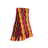 Secondhand Fringed Knitted Scarf - '10s