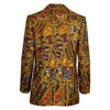 Secondhand Hermès Silk Printed Jacket with Metallic Embroidery - '10s