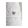 Secondhand Chanel Clear Jacket with White Lace Embroidery - '10s